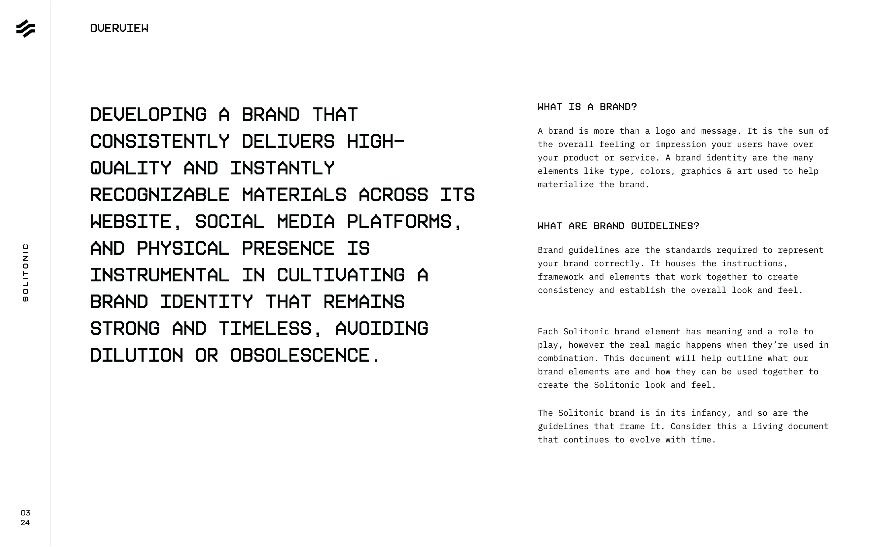 Solitonic branding 2