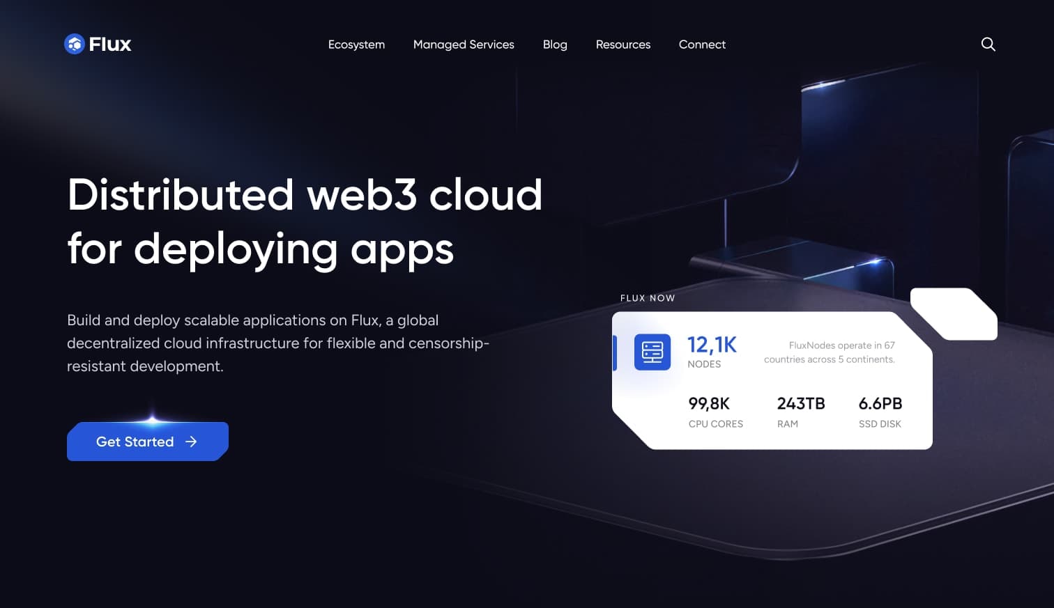 Original Flux Blender Render